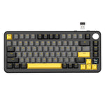 ATTACK SHARK X85 Pro – teclado mecánico 75% con pantalla, perilla, RGB y tri-modo