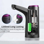 USB Charging Electric Water Bottle Dispenser For 5 Gallon Water Jugs Pump Home, Office,Camping Essentials