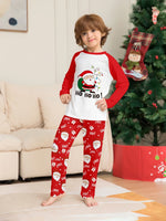 Pijamas familiares navideños con Santa – set de 2 piezas