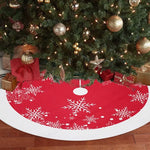 Falda navideña para árbol de 60 cm – terciopelo cristal