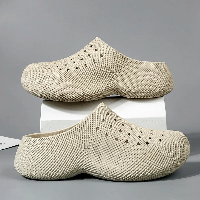 Zuecos EVA de suela gruesa para hombre – playa y jardín