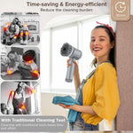 Cepillo eléctrico giratorio 6 en 1 – inalámbrico recargable para cocina y baño