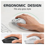Mouse gamer inalámbrico ultraligero 59 g – tri-modo, 8,000 DPI y 1000 Hz