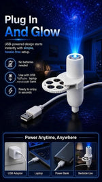 Moon Galaxy Projector – LED Starry Sky Night Light