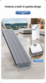 JOYBOS – mopa plana giratoria 360° de 33 cm con cubeta