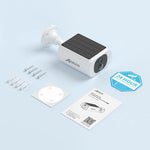 ANRAN 3MP – kit de cámaras solares WiFi para exterior con visión nocturna a color