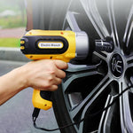 Kit 3 en 1 de gato eléctrico 12 V de 3 toneladas con llave de impacto y bomba de aire