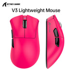 ATTACK SHARK V3 Pro – mouse gamer inalámbrico 25K DPI con base magnética
