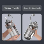 Sports Water Bottle with Straw – 1 L, 1.5 L & 2 L