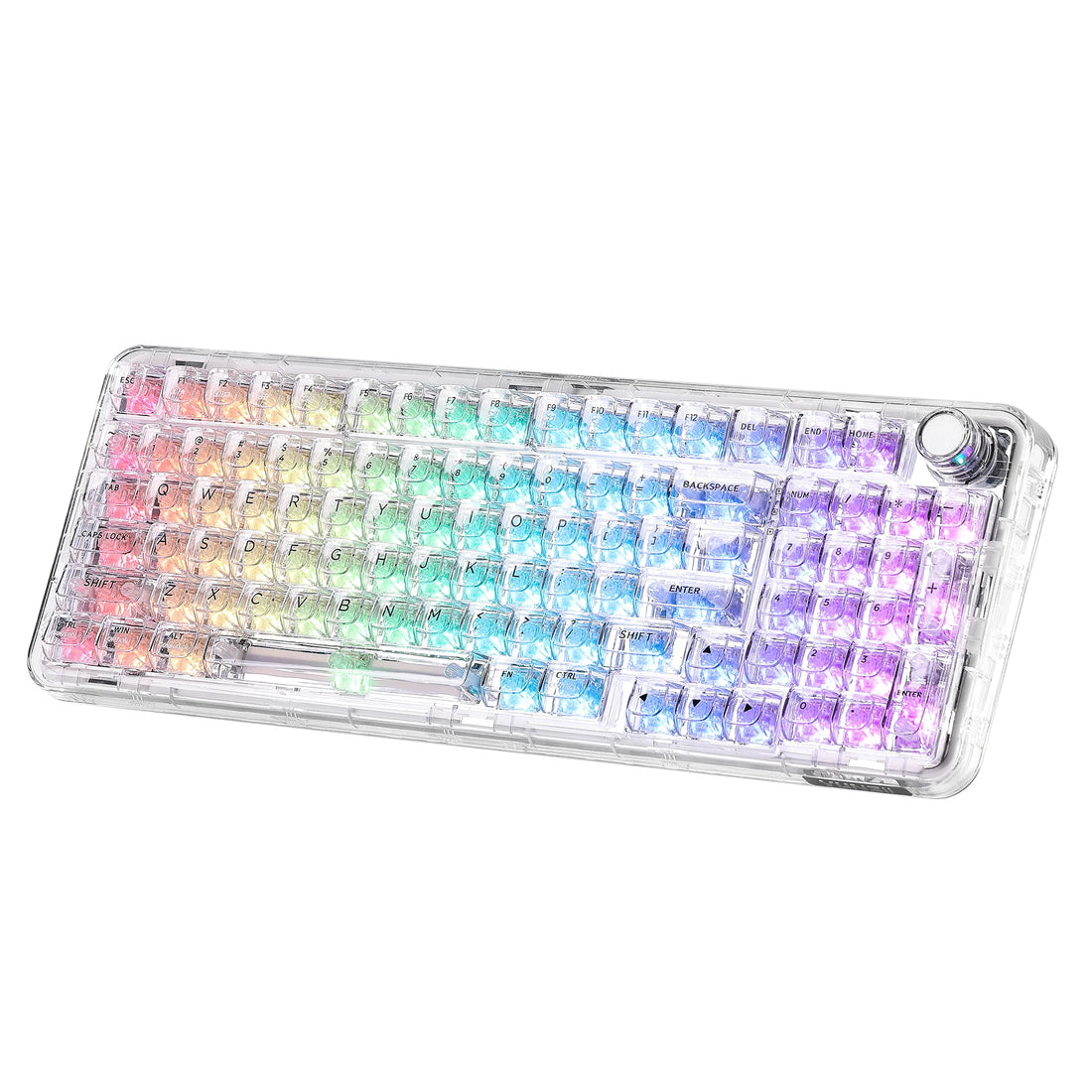 YUNZII X98 – Wireless QMK/VIA Mechanical Keyboard, RGB, Gasket & Hot-Swap