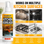 Bbq Grills Cleaner Spray With Towel Heavy Duty Grills Grease Removal Spray Quickly Removes Tough-Burnt On Food Grease Degreaser