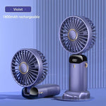 Zhopu BreezeFlex Pro – Ventilador portátil plegable de 5 velocidades