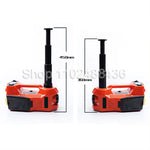 12 V 3-in-1 Electric Hydraulic Jack – 3/5 Ton with Inflator & LED
