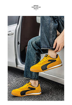 Tenis retro estilo German Trainer para hombre – suela suave y transpirable