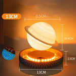 Lámpara magnética levitante giratoria – Saturno, Luna y bombilla