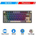 RK Royal Kludge R75 – teclado mecánico Gasket 75% RGB, hot-swap y keycaps PBT