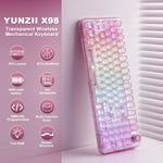 YUNZII X98 – Wireless QMK/VIA Mechanical Keyboard, RGB, Gasket & Hot-Swap