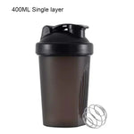 Shaker deportivo 3 en 1 para proteína – 550 ml con compartimentos