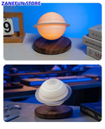 Lámpara planetaria levitante con control táctil – Saturno, Luna, galaxia y globo