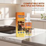50ML Heavy-Duty Grill Degreaser Spray Fast-Acting BBQ Grill Cleaner Multi Functional Greases Remover for Burnt Food & Grease