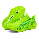 Tenis running unisex con cierre giratorio – sin cordones y suela gruesa