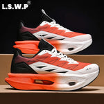 Tenis racing unisex de suela gruesa – malla, rebote y amortiguación