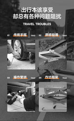 12 V 3-in-1 Electric Hydraulic Jack for SUV & Off-Road Vehicles