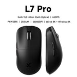 MCHOSE L7 Ultra – mouse gamer inalámbrico ultraligero 39 g PAW3395 y Dual 8K