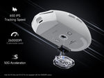 MCHOSE G3 V2 – mouse gamer inalámbrico PAW3395 tri-modo con batería de 800 mAh