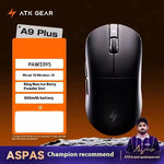 ATK Dragonfly A9 Pro Max – mouse gamer inalámbrico PAW3395, 57 g y 8K