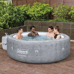 SaluSpa Sicily EnergySense – jacuzzi inflable inteligente para 5–7 personas con AirJet