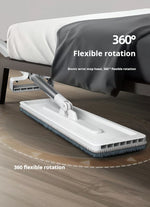 38 cm 360° Flat Spin Mop with Folding Bucket