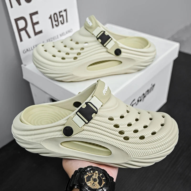 Zuecos de plataforma unisex – EVA antideslizante para playa