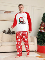 Pijamas familiares navideños con Santa – set de 2 piezas