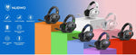 NUBWO G06 – audífonos gamer inalámbricos 2.4 GHz + Bluetooth 5.3 con micrófono
