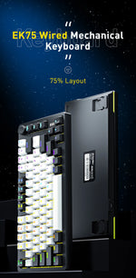 DAREU – Wired Gasket Mechanical Keyboard with RGB & Anti-Ghosting