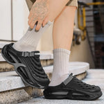 Zuecos de plataforma para hombre – transpirables y chunky