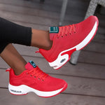 Tenis chunky con plataforma para mujer – malla transpirable