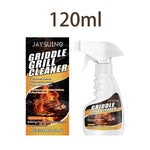 Baking Pan Cleaner Spray Heavy Duty Grill BBQ Oven Degreaser Powerful Oil Stain Removal Portable Cookware Cleaning 120ml
