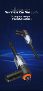 AutoVac Pro – Aspiradora inalámbrica 2 en 1 para automóvil