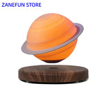 Lámpara planetaria levitante con control táctil – Saturno, Luna, galaxia y globo