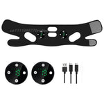 Banda facial EMS V-Line con microcorriente – masajeador recargable para cuidado facial