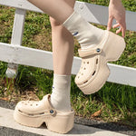 Zuecos EVA de plataforma para mujer – playa y uso casual