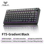 AULA F75 – 75% Gasket Mechanical Gaming Keyboard with RGB & PBT Keycaps