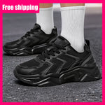 Tenis deportivos de malla para hombre – suela gruesa y transpirables