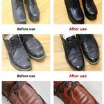 Crema Quick Shine para cuidado de zapatos de cuero – kit de brillo 30 g