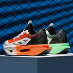 Tenis racing unisex de suela gruesa – malla, rebote y amortiguación