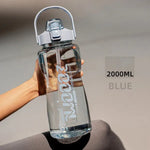Botella deportiva de gran capacidad con pajilla – 1.5 L a 3.8 L