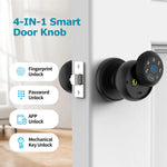 Viladepot – cerradura inteligente interior con huella, contraseña, app y Type-C