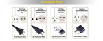 Set profesional 5 en 1 de secado y peinado – cepillo, rizador y alisador